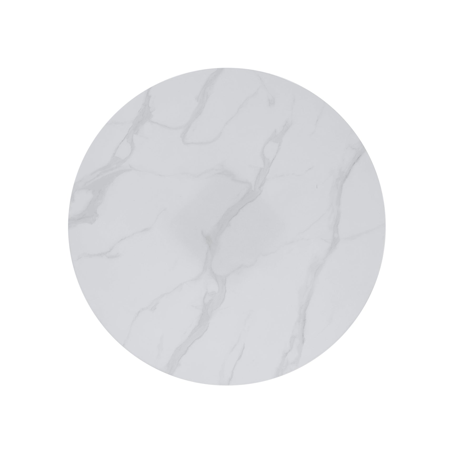 Cosimo White/Black Dining Table - Ornate Home