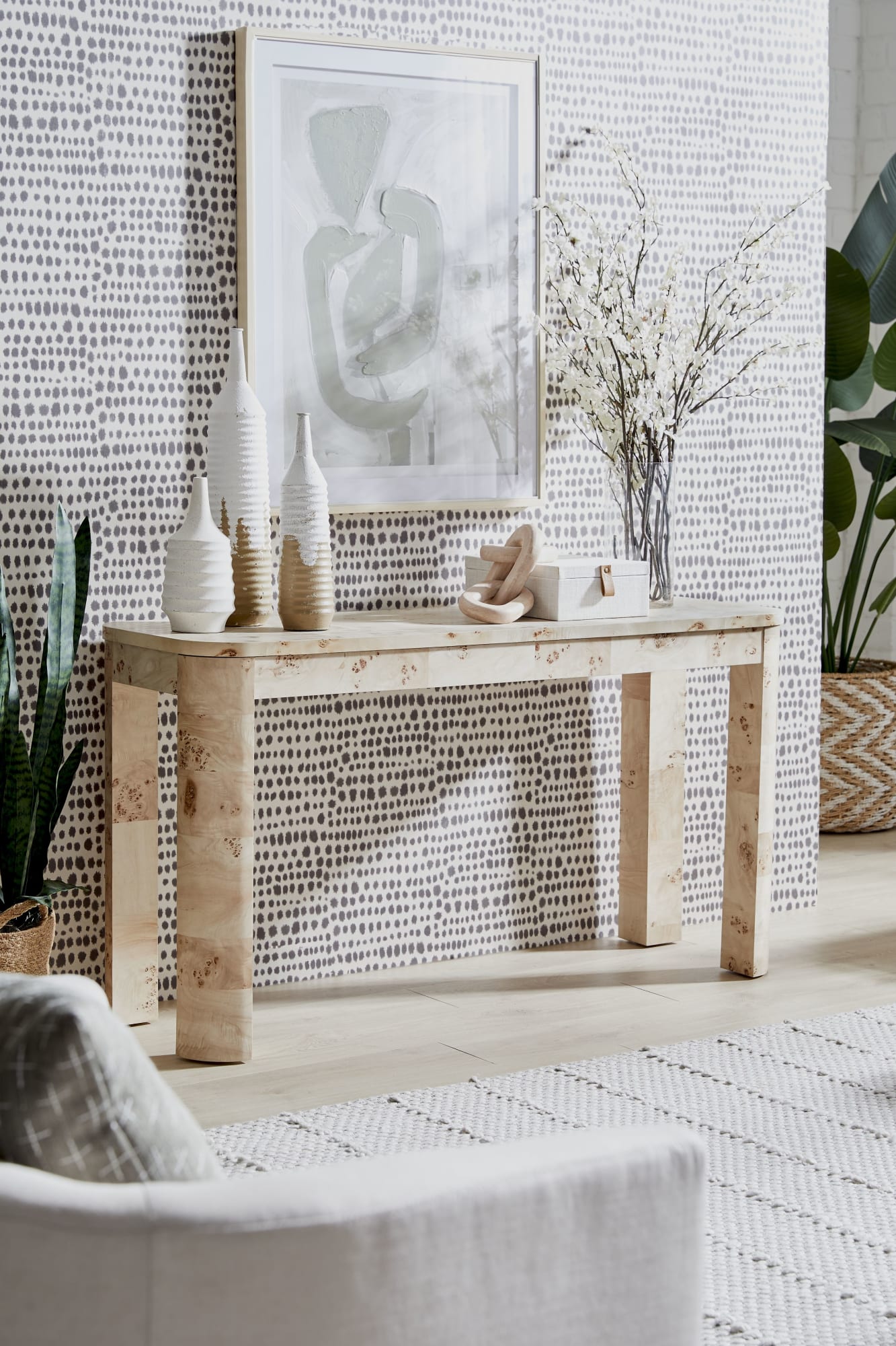 Cosmo Amber Kiss Console Table - Ornate Home