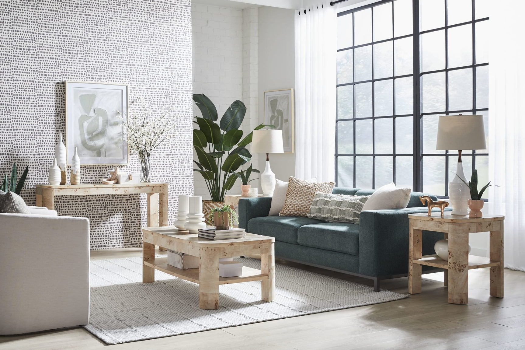 Cosmo Amber Kiss Console Table - Ornate Home