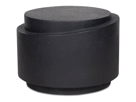 Cosmo Black Outdoor Accent Table - Ornate Home