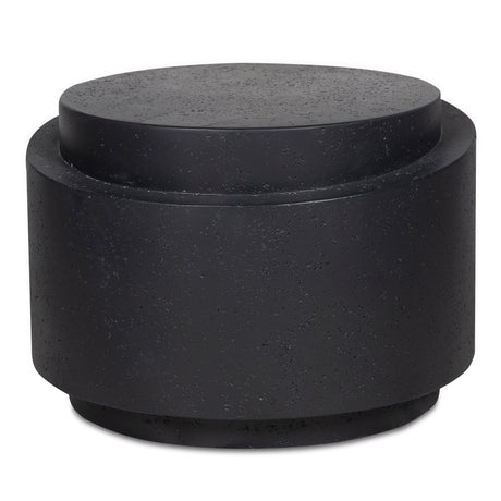 Cosmo Black Outdoor Accent Table - Ornate Home