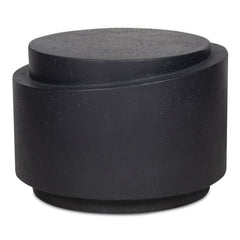 Cosmo Black Outdoor Accent Table - Ornate Home