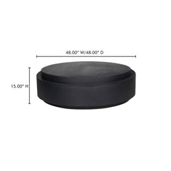 Cosmo Black Outdoor Coffee Table - Ornate Home