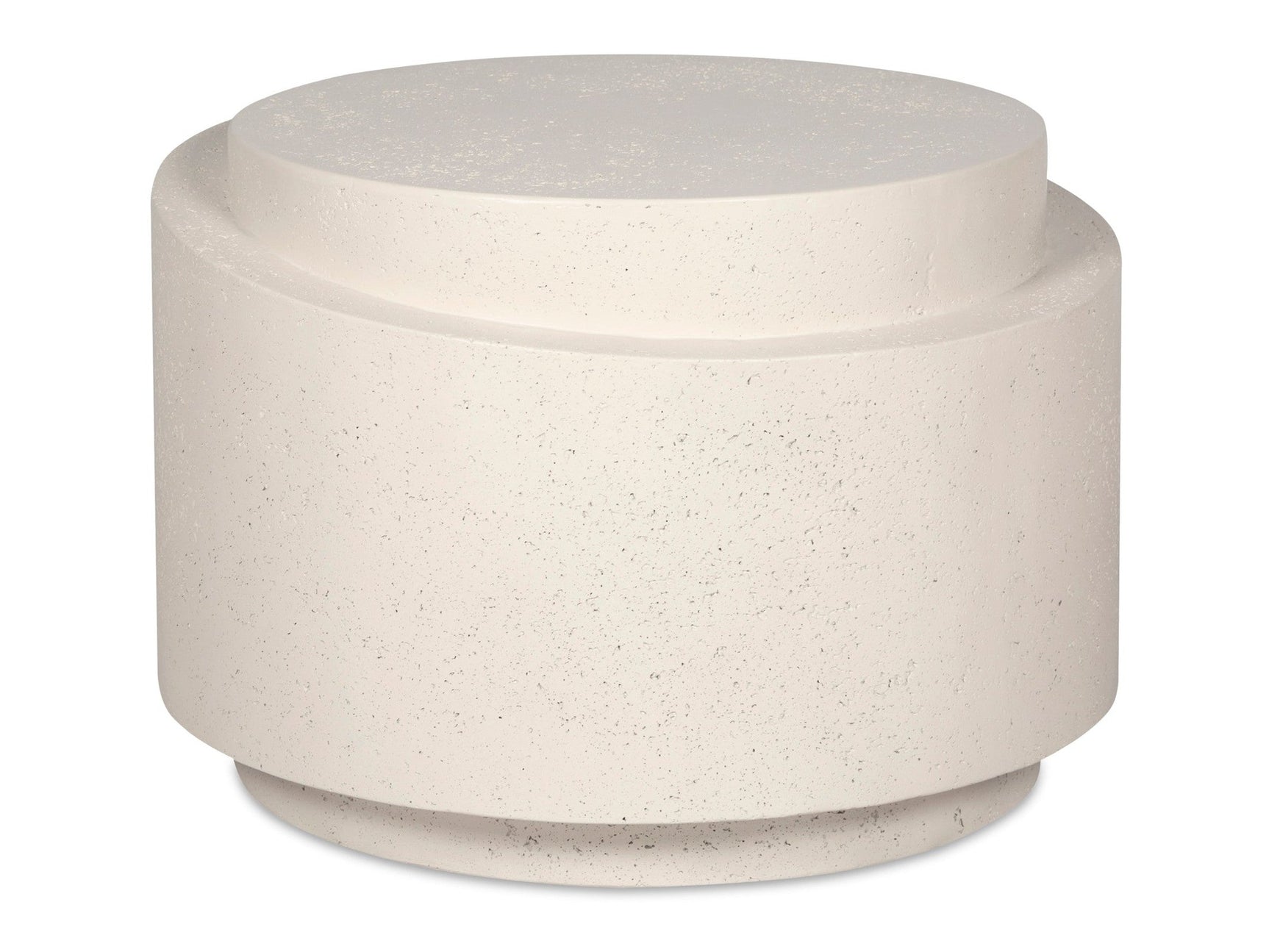 Cosmo Off White Outdoor Accent Table - Ornate Home