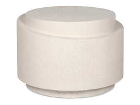 Cosmo Off White Outdoor Accent Table - Ornate Home