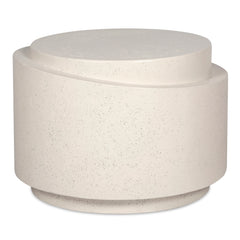 Cosmo Off White Outdoor Accent Table - Ornate Home