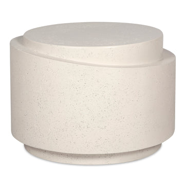 Cosmo Off White Outdoor Accent Table - Ornate Home