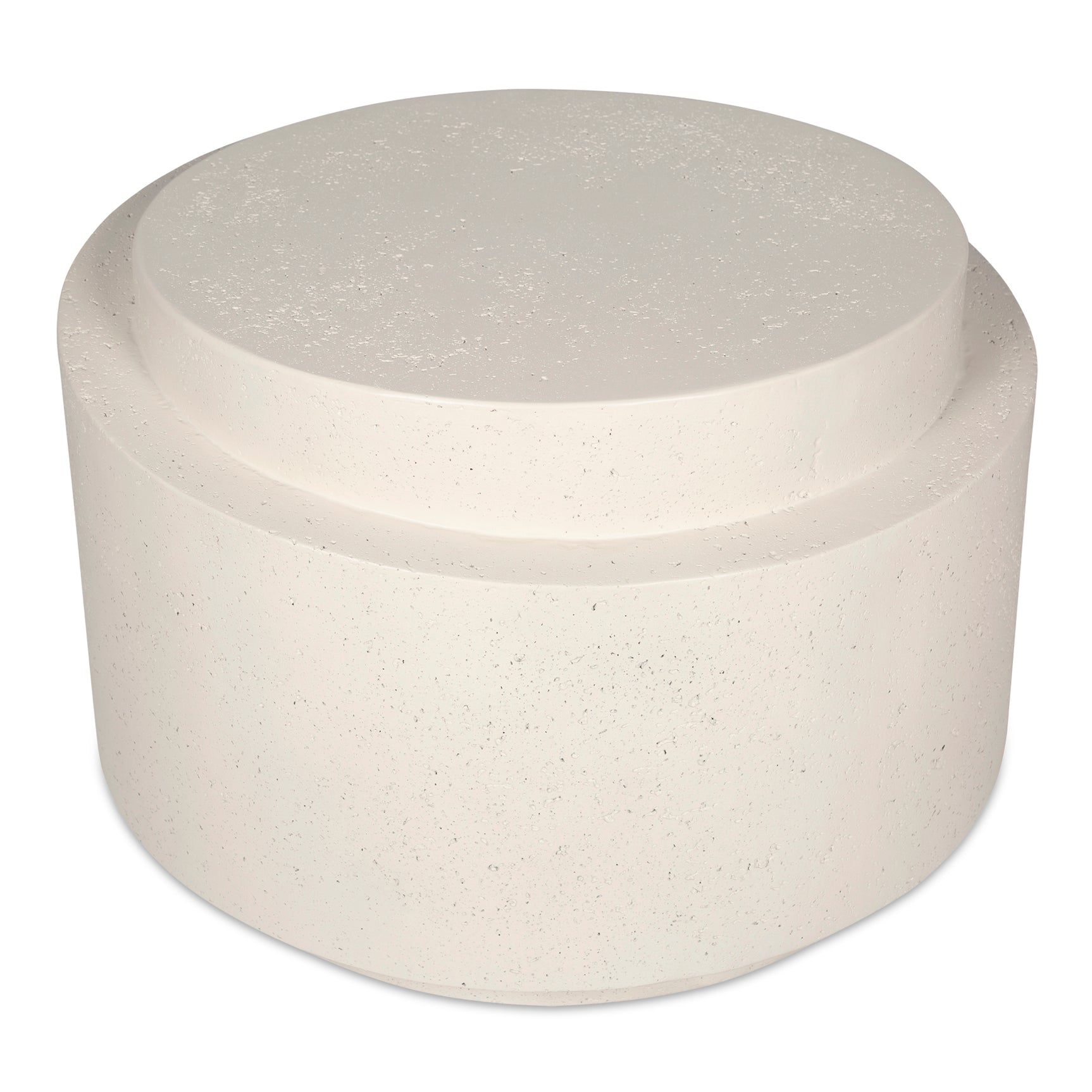 Cosmo Off White Outdoor Accent Table - Ornate Home