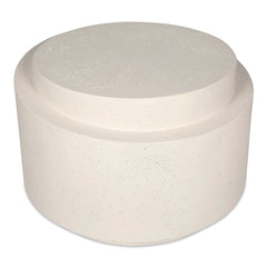 Cosmo Off White Outdoor Accent Table - Ornate Home