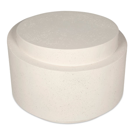 Cosmo Off White Outdoor Accent Table - Ornate Home