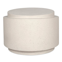 Cosmo Off White Outdoor Accent Table - Ornate Home