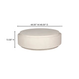 Cosmo Off White Outdoor Coffee Table - Ornate Home