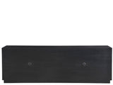 Cosmo Pyrite/Matte Black Credenza - Ornate Home