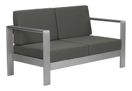 Cosmopolitan Dark Gray Outdoor Sofa - Ornate Home
