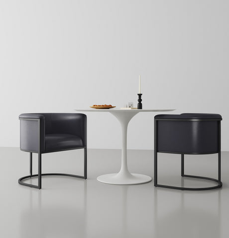 Cosmopolitan Dining Chair in Black - Ornate Home