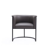 Cosmopolitan Dining Chair in Pebble and Black - Ornate Home