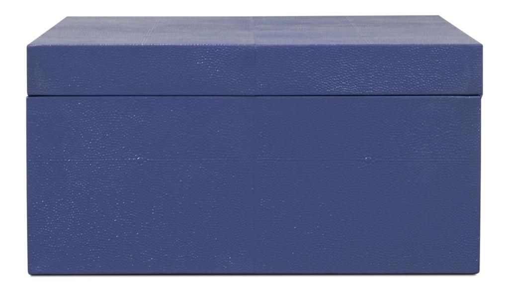 Cosmos Blue Nesting Boxes (Set of 3) - Ornate Home