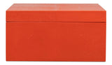 Cosmos Orange Nesting Boxes (Set of 3) - Ornate Home