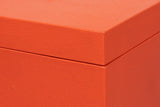 Cosmos Orange Nesting Boxes (Set of 3) - Ornate Home