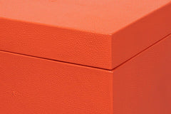 Cosmos Orange Nesting Boxes (Set of 3) - Ornate Home