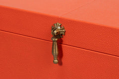 Cosmos Orange Nesting Boxes (Set of 3) - Ornate Home