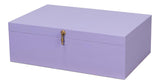 Cosmos Purple Nesting Boxes (Set of 3) - Ornate Home