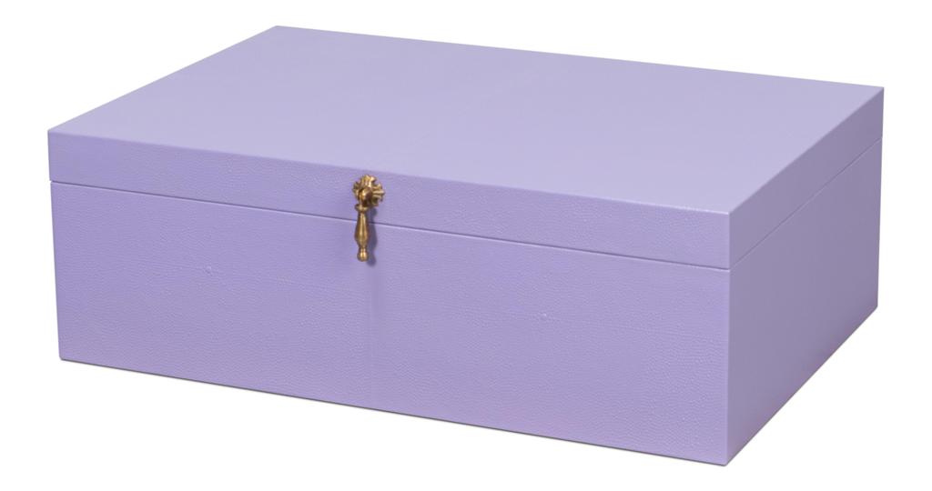 Cosmos Purple Nesting Boxes (Set of 3) - Ornate Home