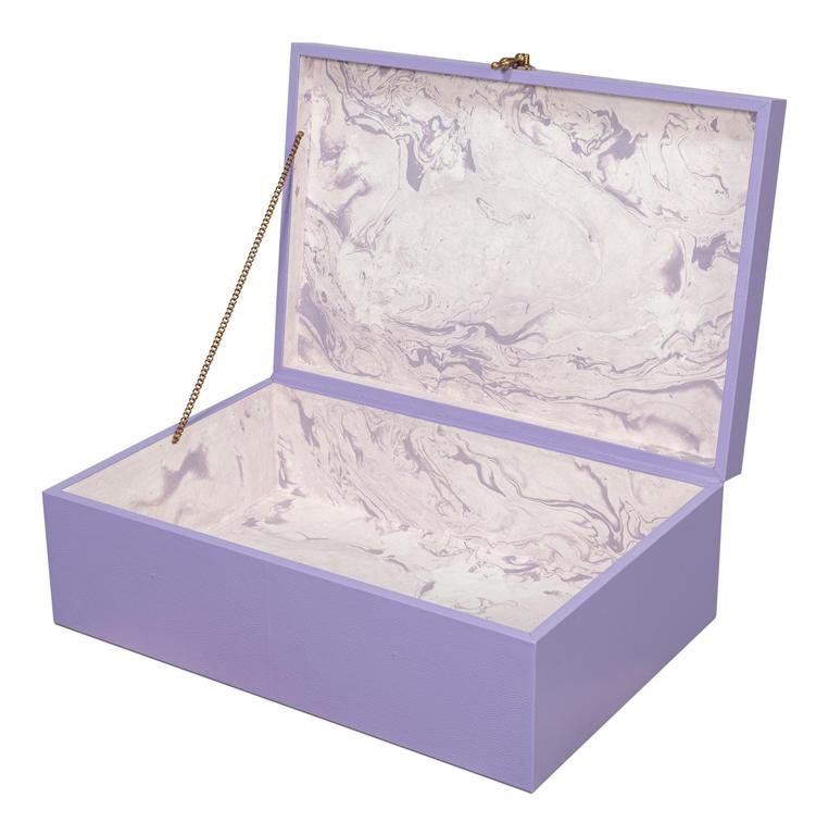 Cosmos Purple Nesting Boxes (Set of 3) - Ornate Home