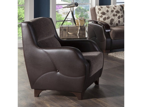 Costa Armony Brown Armchair - Ornate Home