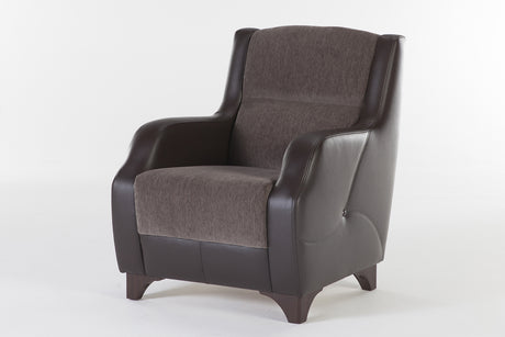 Costa Armony Brown Armchair - Ornate Home
