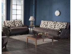 Costa Armony Brown Living Room Set / 2pc - Ornate Home