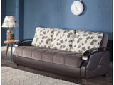 Costa Armony Brown Sofa Bed - Ornate Home