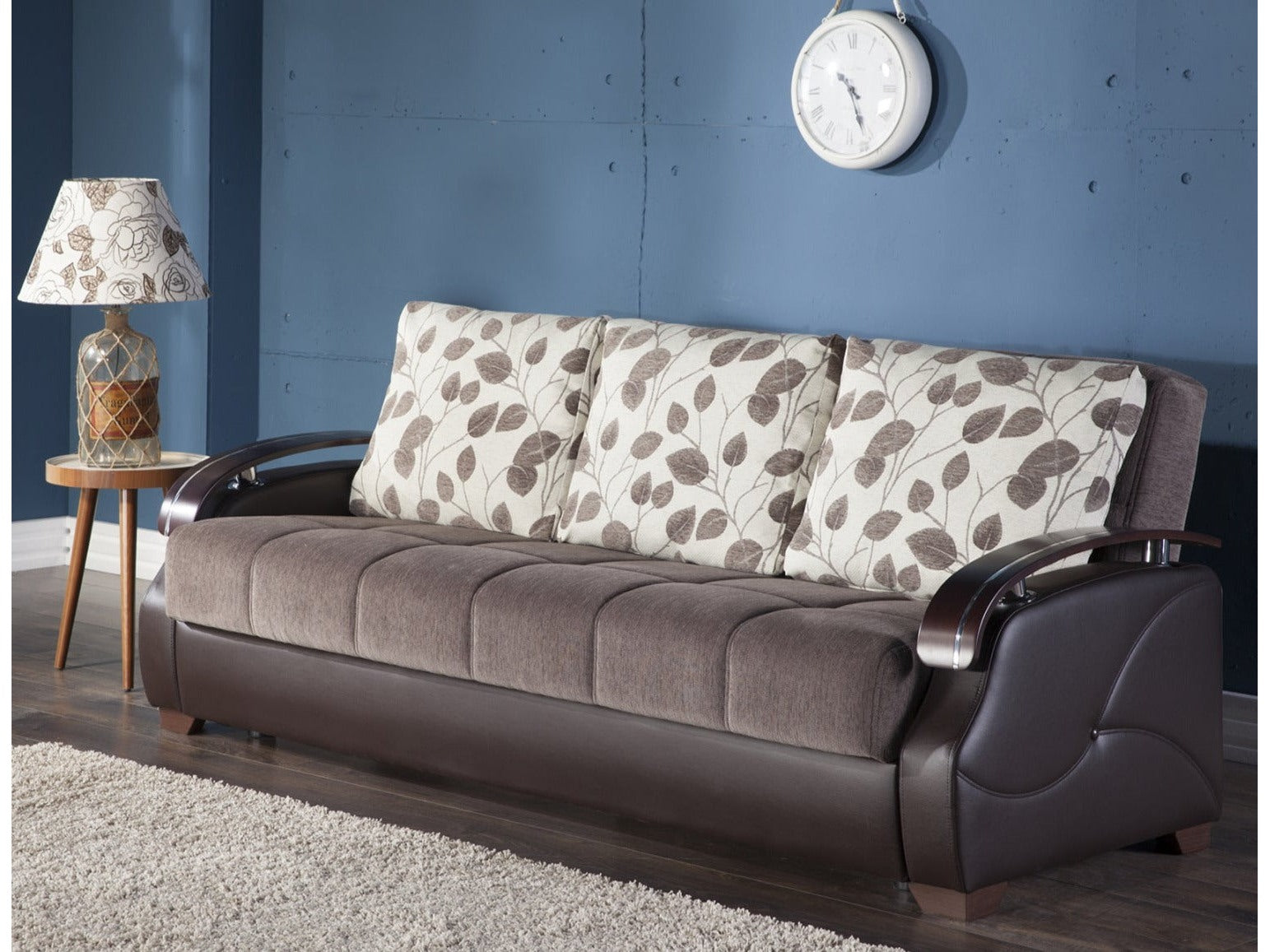 Costa Armony Brown Sofa Bed - Ornate Home