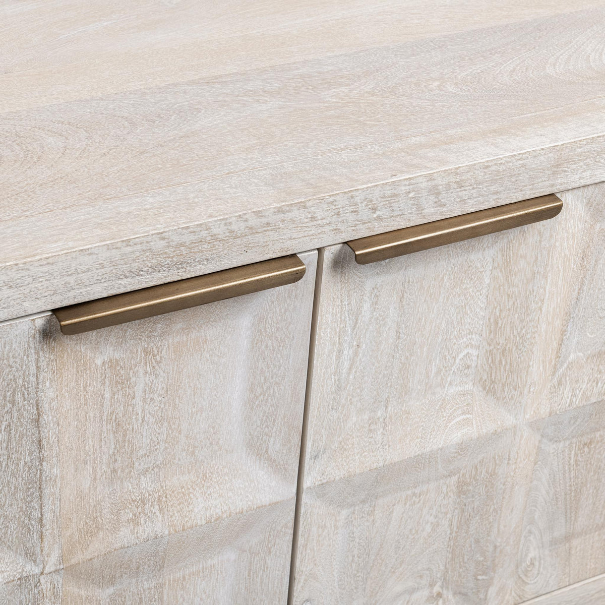 Costa Cream 4-Door Cabinet