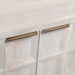 Costa Cream 4-Door Cabinet