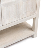 Costa Cream 4-Door Cabinet