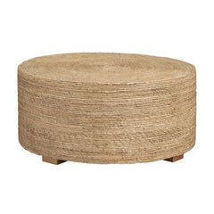 Costa Rica Tan/Brown Banana Rope Cocktail Table - Ornate Home