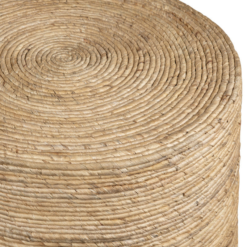 Costa Rica Tan/Brown Banana Rope End Table - Ornate Home