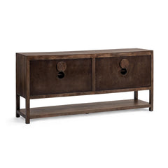 Costa Tundra Brown 4-Door Cabinet
