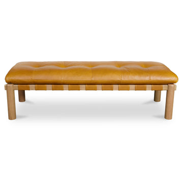 Costello Tan Bench - Ornate Home