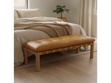 Costello Tan Bench - Ornate Home