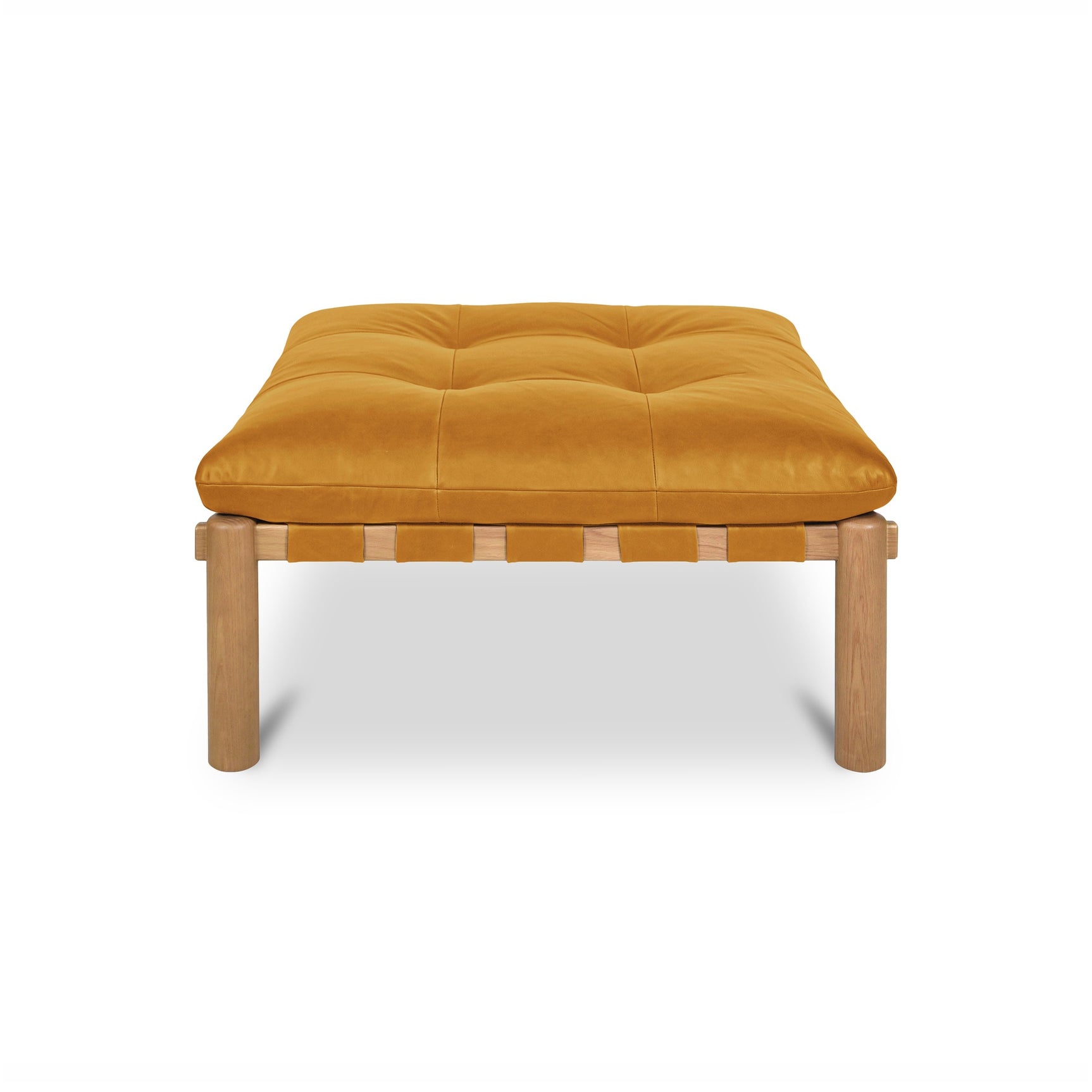 Costello Tan Ottoman - Ornate Home