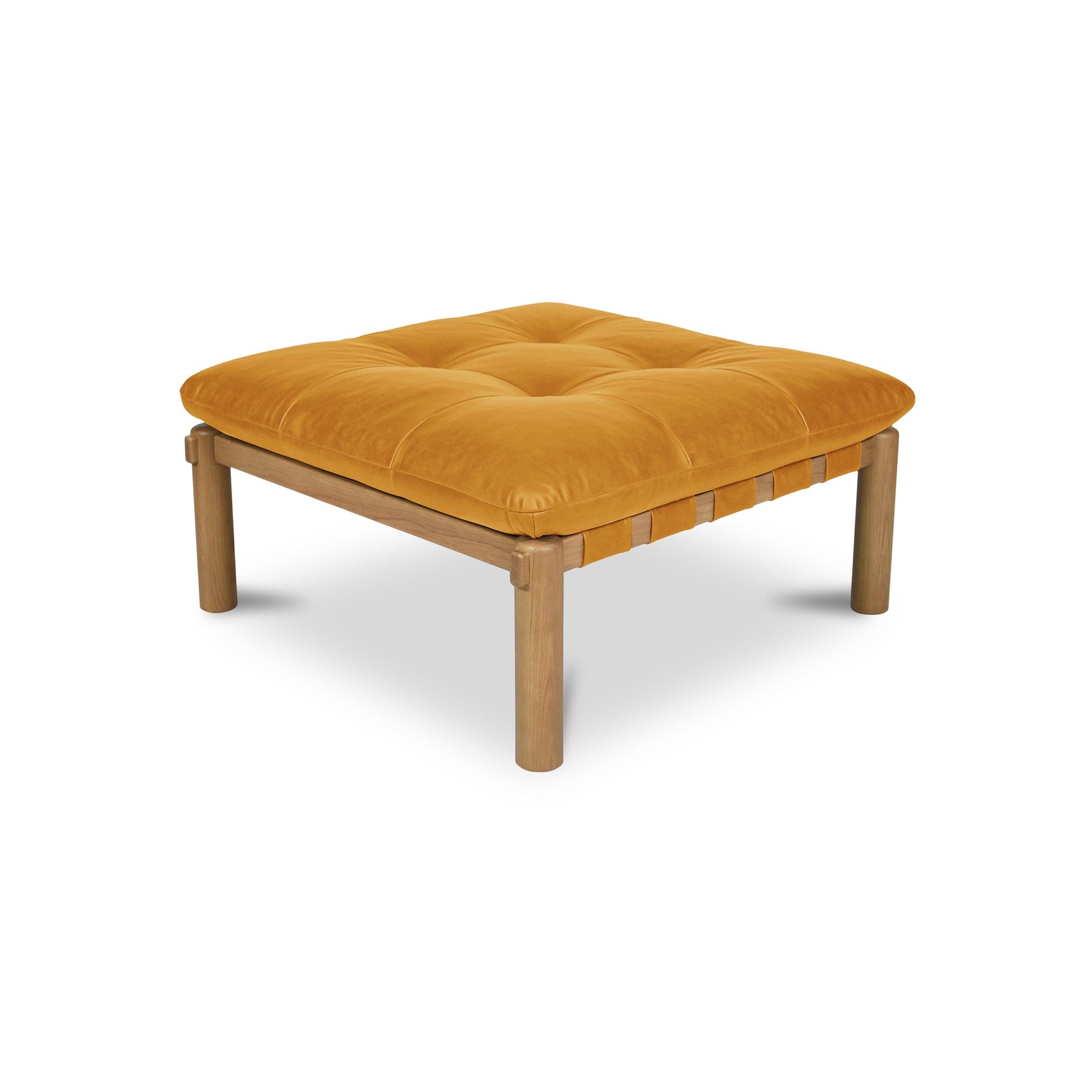 Costello Tan Ottoman - Ornate Home