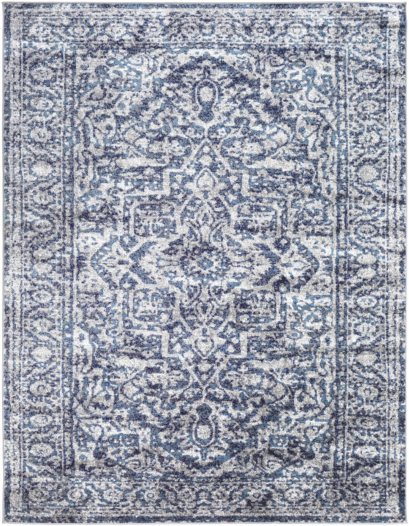 Costigan Traditional Navy Rug - Ornate Home