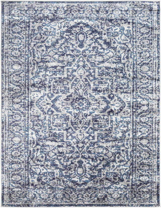 Costigan Traditional Navy Rug - Ornate Home