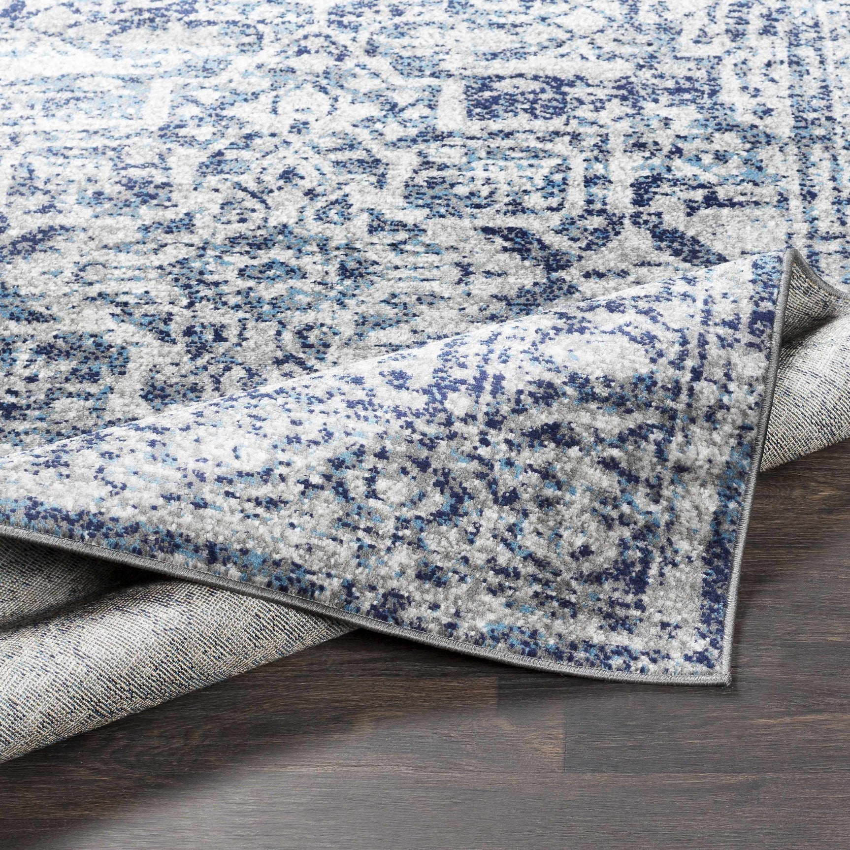 Costigan Traditional Navy Rug - Ornate Home