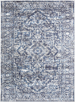 Costigan Traditional Navy Rug - Ornate Home