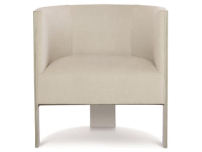 Cosway White/Cream Fabric Chair - Ornate Home