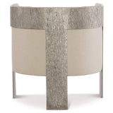 Cosway White/Cream Fabric Chair - Ornate Home