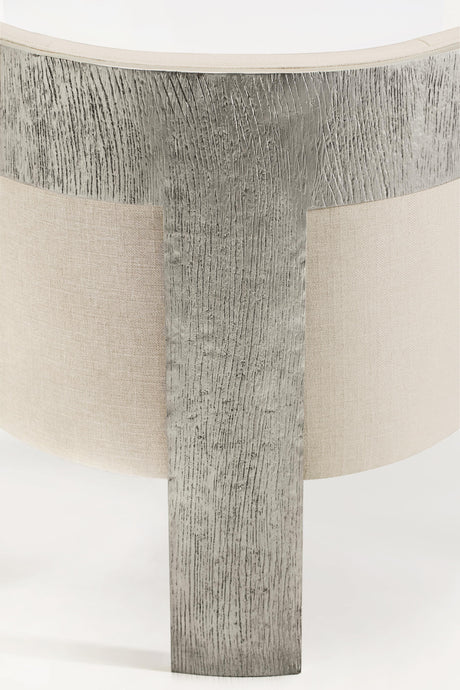 Cosway White/Cream Fabric Chair - Ornate Home